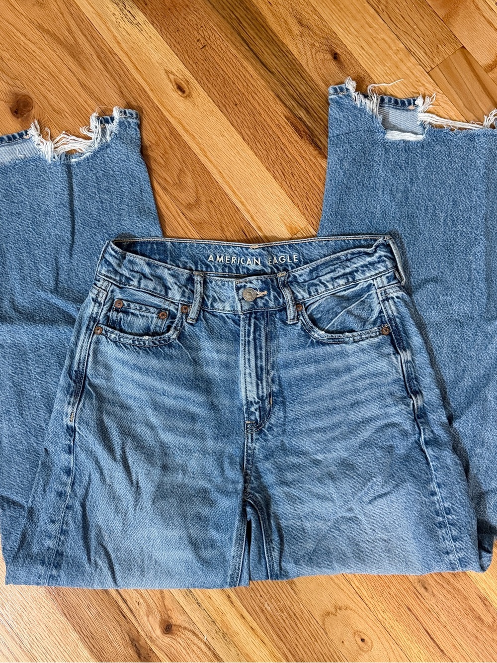 American Eagle Outfitters Super High-Rise Baggy Wide Leg Women's Jeans